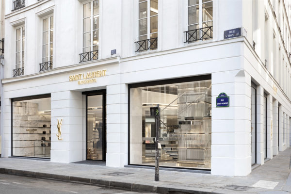 Saint Laurent Rive Droite store in Paris, France